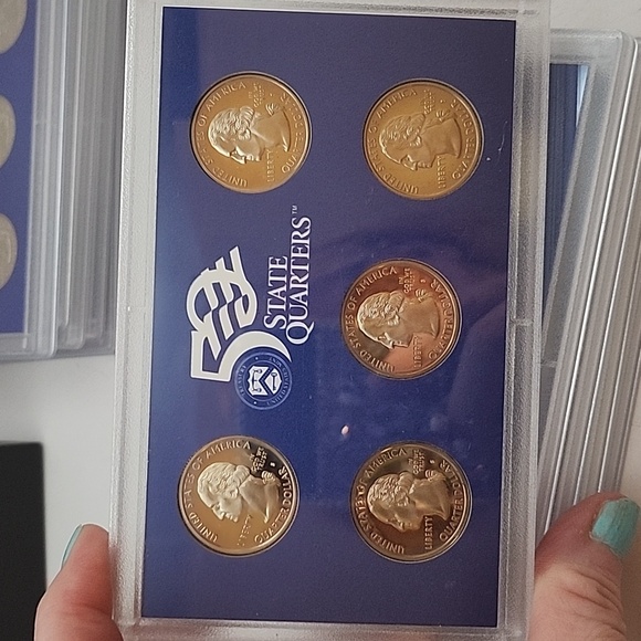 1999-2008 50 State Quarters Proof Set Complete Set All 50 States in Box - Picture 2 of 8